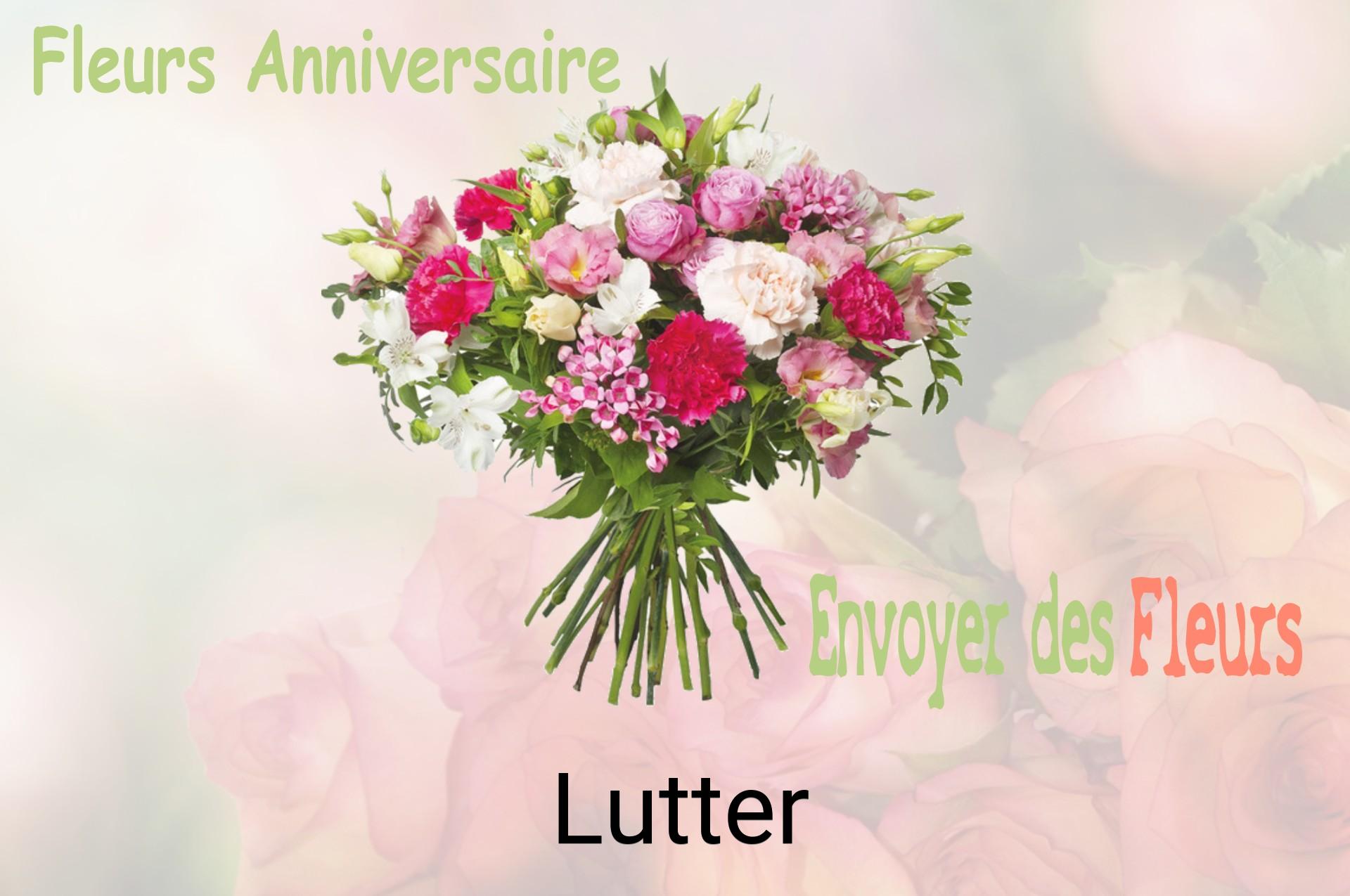 Bouquet de fleurs d’anniversaire livré à Lutter